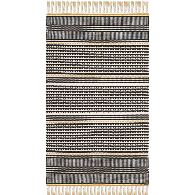 Granada Hand Woven Performance Striped Rug, Rectangle 3' x 5'