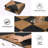8' x 10' Reversible Outdoor Rug with Carry Bag, Waterproof Plastic Straw Weave, Easy-Clean and Lightweight Design for Patio, RV Camping, and Backyard Use-179073842