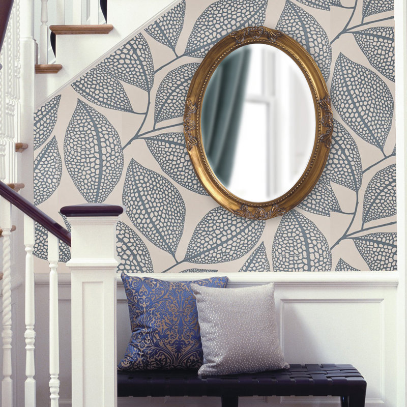 Traditional Beveled Wall and Accent Mirror, Antique Gold