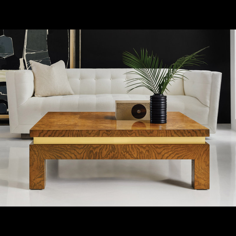 Modern History Solid Wood Coffee Table