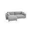 Gianni 4 Seater Velvet Corner Sofa Chaise-44661730-44661757