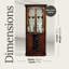 Piedmont Corner Wine Cabinet in Rustic Cherry