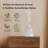 Elegant Glass Reservoir Essential Oil Diffuser 200ML, One Button Control Glass Diffuser With Rainbow Colours For Home Office Bedroom Gift
