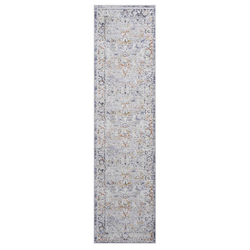 Tapis élégant et résistant aux taches LOO & LUXE Collection 2X8, Tapis de couloir 2 pi x 8 pi