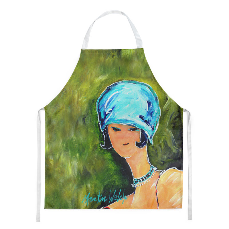 No Pattern Bib Apron