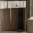 Makeup Vanity with Light mirror,5 drawers
