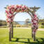 Arches de mariage, décorations florales de centre de table de fleurs artificielles de 19,7 pouces pour décor de fête de mariage-991561163
