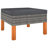 Brause 23.6" Wide Eucalyptus Square Patio Sectional Set with Cushions-1564696567