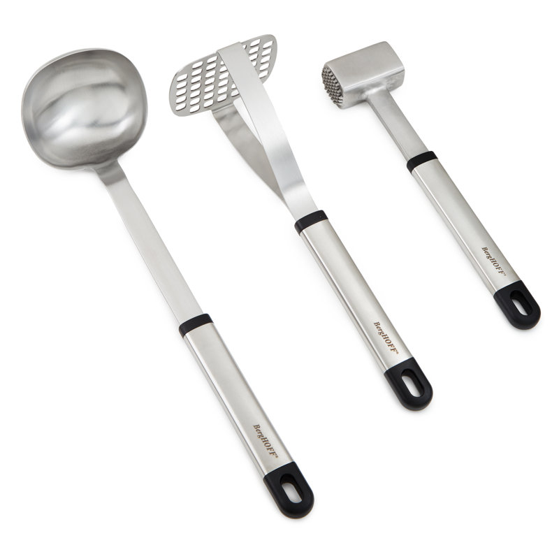 BergHOFF Essentials 3-Piece Stainless Steel Kitchen Prep Set