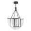 Anders 24-in Black dimmable LED Chandelier-1176874348