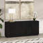 Alston 68" Wide Rectangular Fluted Buffet Table-821148536