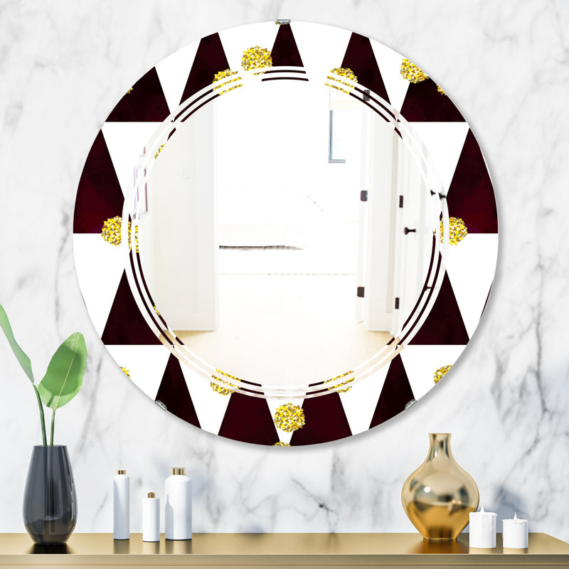 Miroir mural Triple C, 31,5 po x 31,5 po