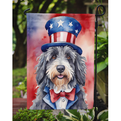 Patriotic American Garden Flag