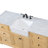 Pardue 60 " W Freestanding Standard Free Standing 1 Single Vanity Bathroom Vanity With Carrara Marble Top-945569455