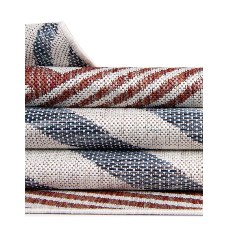 Deadra Washington Indoor/Outdoor Rug, Round 7'1"