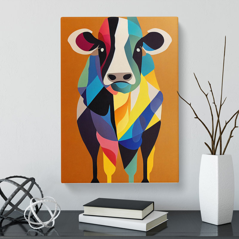Cow Abstract Vol.2 - Wrapped Canvas, 50cm H x 35cm W x 3cm D