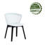 Chaise d'appoint à dossier en lattes Vinson-2057592450