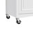 52'' Kitchen Island With Drop Leaf, Embossed Texture Kitchen Island On Wheels With Spice Rack, Towel Rack, 2 Doors And 5 Drawers, Kitchen Storage Cart With Adjustable Shelf For Kitchen, White-129490398-129490399