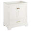 Quen 30" Freestanding Single Basin Vanity Set with Cabinet, Vanity Top, and Oval Undermount Sink-1077026744-1077166133-1077166155