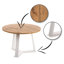 Erkut Solid Coffee Table-1425482513