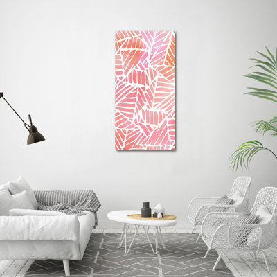 Abstract Pattern - Wrapped Canvas Print