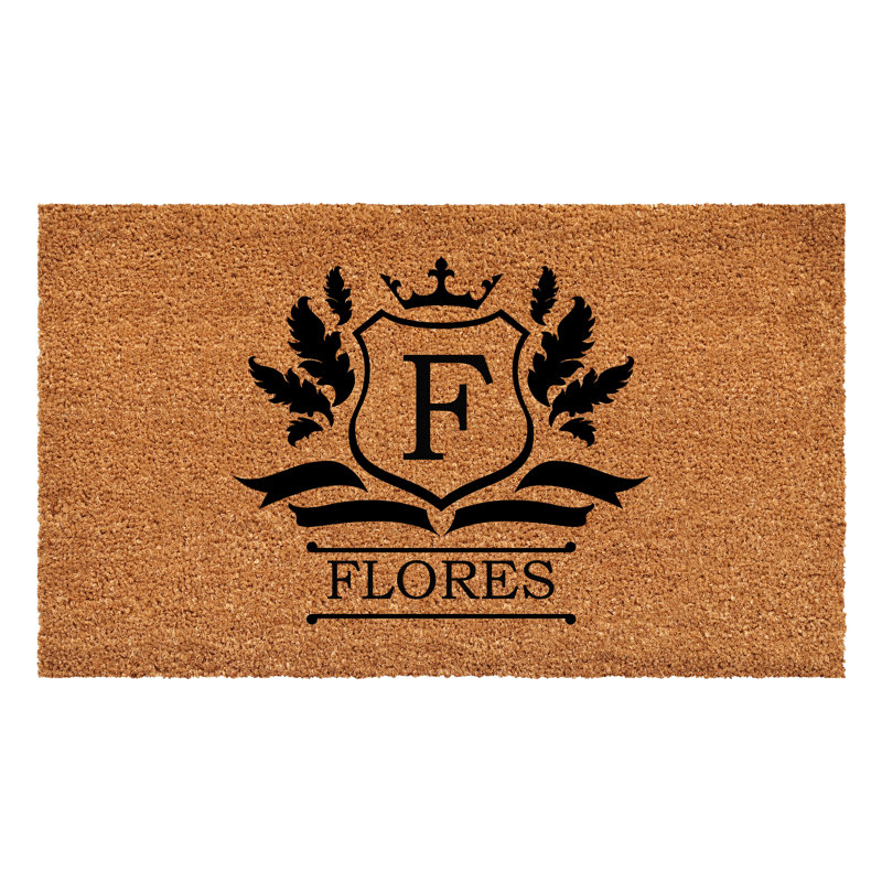 Tapis de porte intérieur antidérapant Honbice Calloway Mills Imperial, L 36 po x L 72 po, F