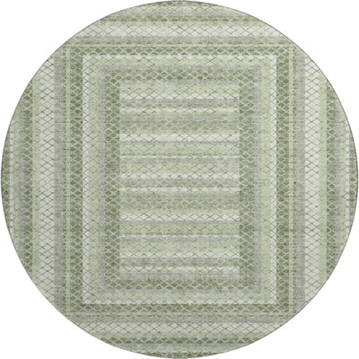 Premium Machine Washable Ansley Geometric Rug