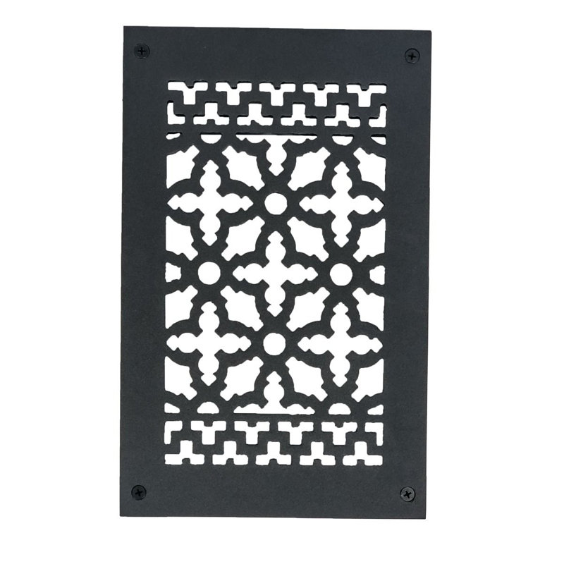 Grille 10 po x 6 po, Ouverture dans le mur (avec trous et vis)