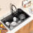 30'' L Single Bowl Stainless Steel Kitchen Sink