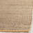 Scorpius Hand Woven Jute/Cotton Solid Color Rug in Beige-22809317