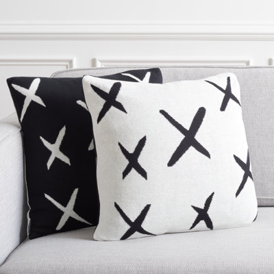 Alto Geometric Reversible Throw Pillow