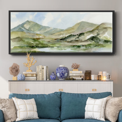 Serene Mountains II - toile encadrée