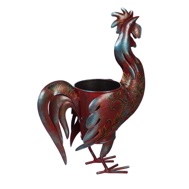 Metal Statue Planter