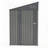 Lean-To Shed In Olive Grey, Heavy-Duty Steel Outdoor Storage For Garden Tools & Bicycles, Maximize Your Backyard & Patio Space With All-Weather Protection-126666733