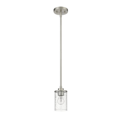 Luminaire suspendu cylindrique 1 lumière