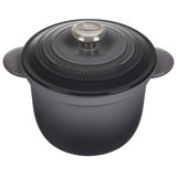 Le Creuset Enameled Cast Iron Rice Pot with Lid and Steamer Insert