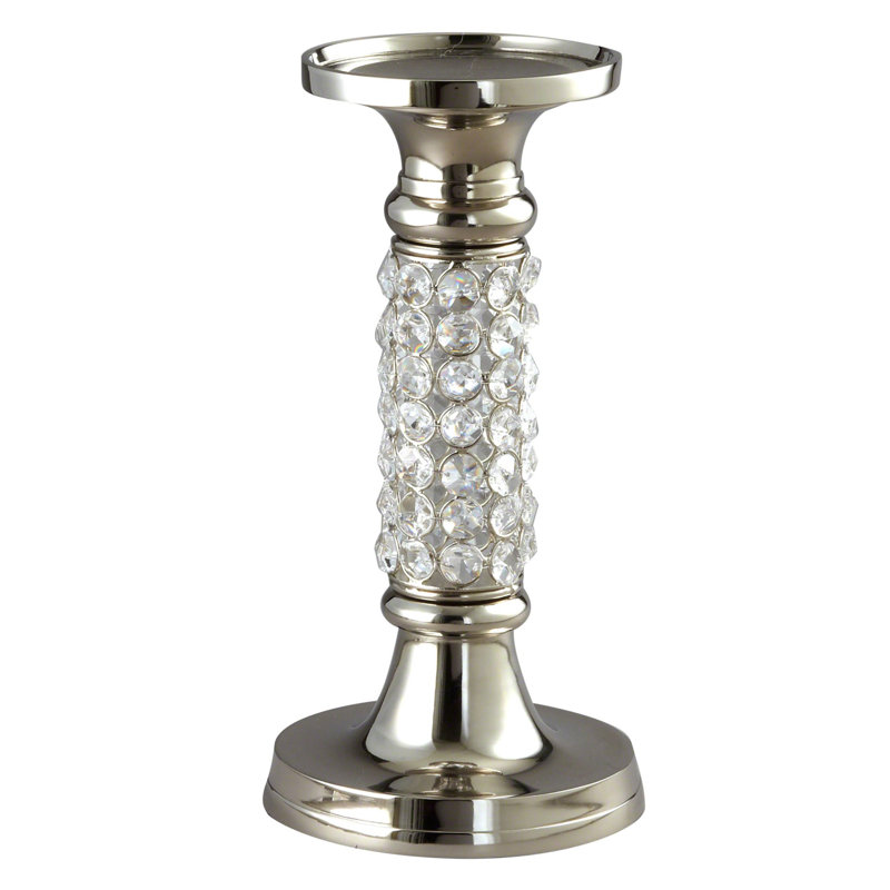Bougeoir colonne Sparkle, H 10,75 po x l 2 po x P 2 po