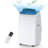 14000 BTU Air Conditioner, with Remote, Pipe Cools, Window kit to 750 Sq. Ft with Follow Function