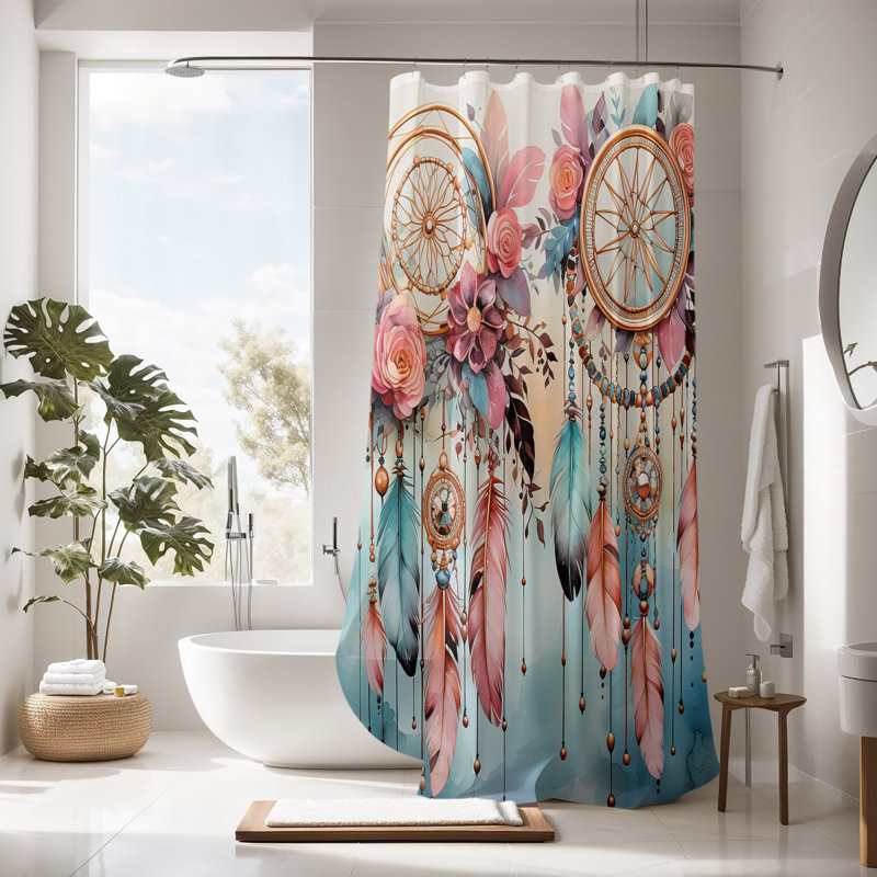 Shower Curtain, 72" H x 70" W