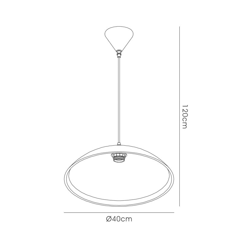 Hinatea 1 - Light Frosted Alabaster Pendant
