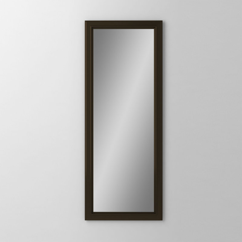 Elegant Rectangular Vintage Brass Bathroom Vanity Mirror 39x23"