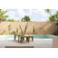Jimeny Round Solid Wood Outdoor Coffee Table-333483230