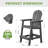 HDPE Tall Adirondack Chair-97828489