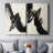 Black Expression I-Premium Gallery Wrapped Canvas -Ready to Hang-108945847