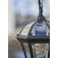 Drayton IP44 black lantern pendant