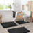 Aighan 3 Piece Ultra Soft and Absorbent Memory Foam Bath Rug Set with Non-Slip Backing-2072193403