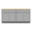 Base de meuble-lavabo double 66 po seulement-106891029
