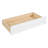 White Twin Daybed With Wood Slat Support, Two Drawers, And Bedside Shelf - Adds Style Function To Your Home Fits Different Styles-459697951-459697945