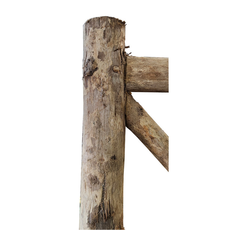 Panneau de treillis Bark on Teak, Gris