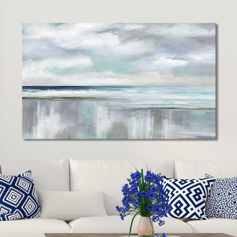 " Sunrise " by Nan, 24" H x 40" W x 1.5" D, Wrapped Canvas